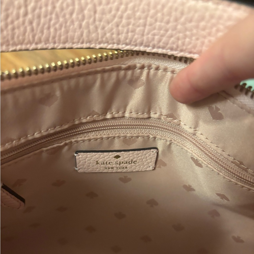 Kate Spade Blush Pink Leather Crossbody - Picture 5 of 5